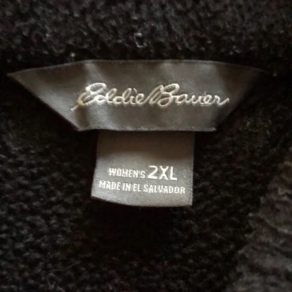 Eddie Bauer Fleece Front Zip Vest - Picture 2 of 2